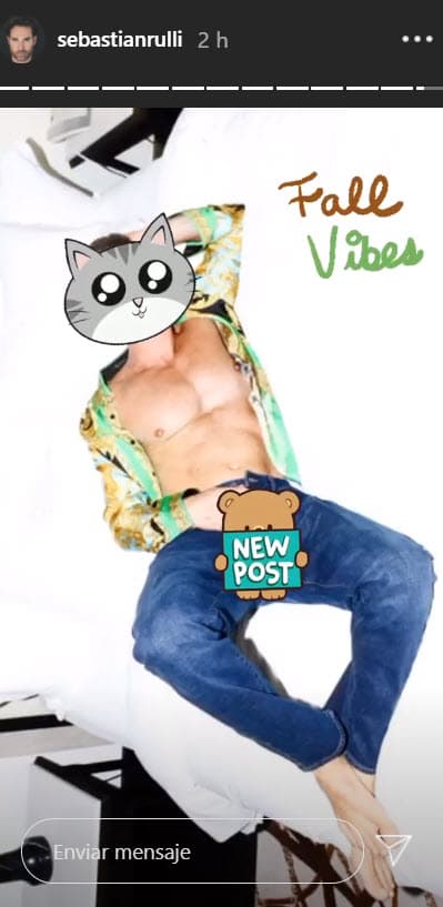 Además de sus fotos sugerentes y chistes, Sebastián Rulli ha dejado ver cómo se mantiene ejercitado y saludable.
<br>