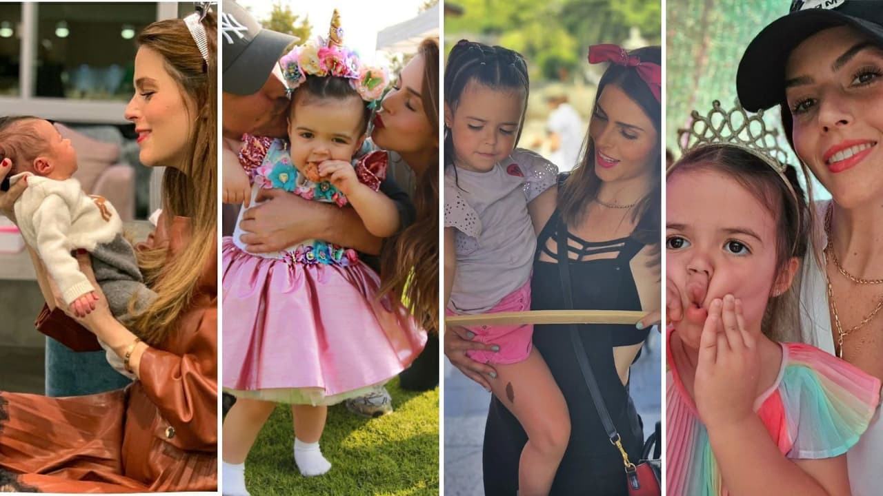 Así documentaba la actriz los primeros 4 años de vida de Kira.