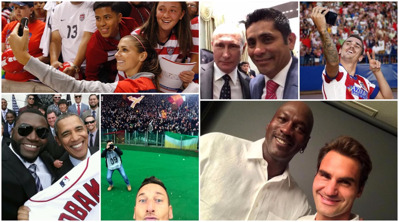 Las selfies son una nueva forma de autógrafo.