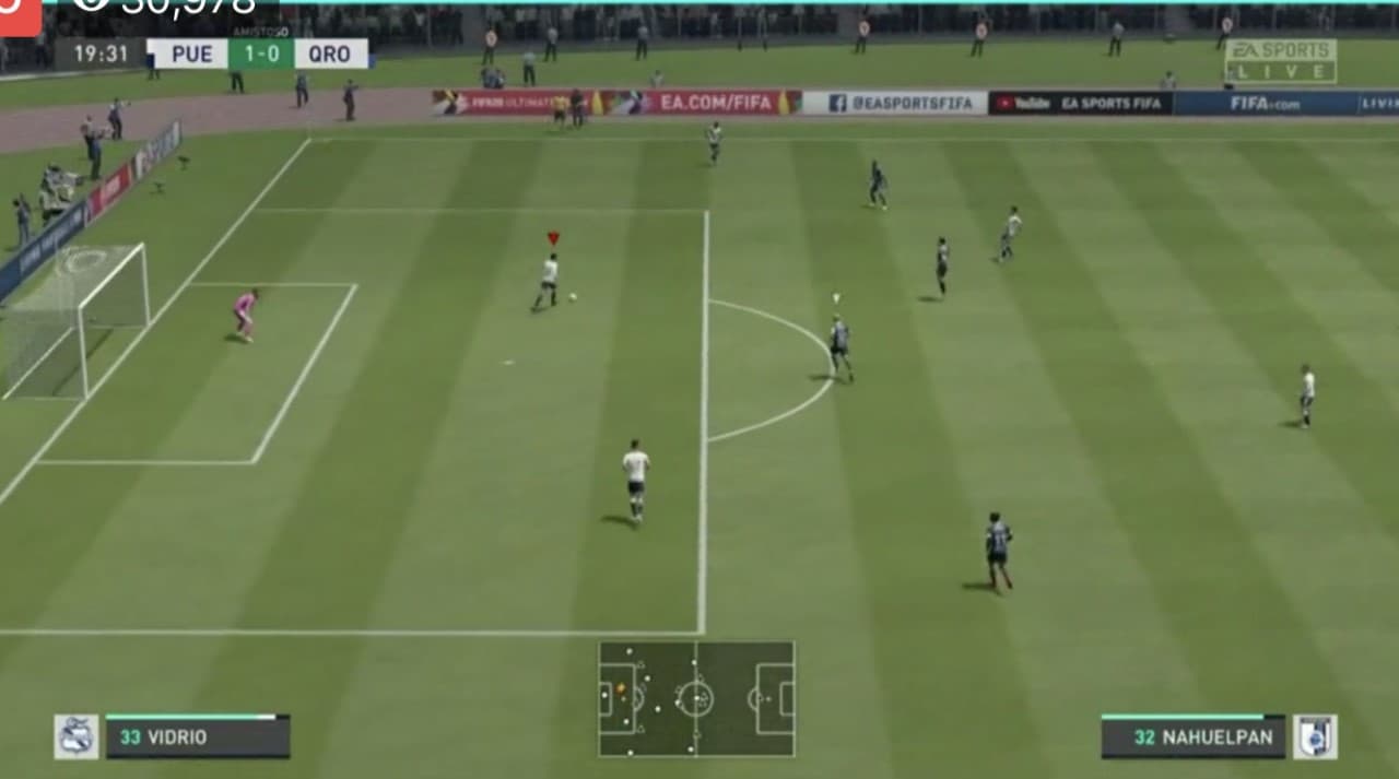 Jimmy Gómez le pone fin a la racha ganadora del Puebla de Santiago Ormeño.