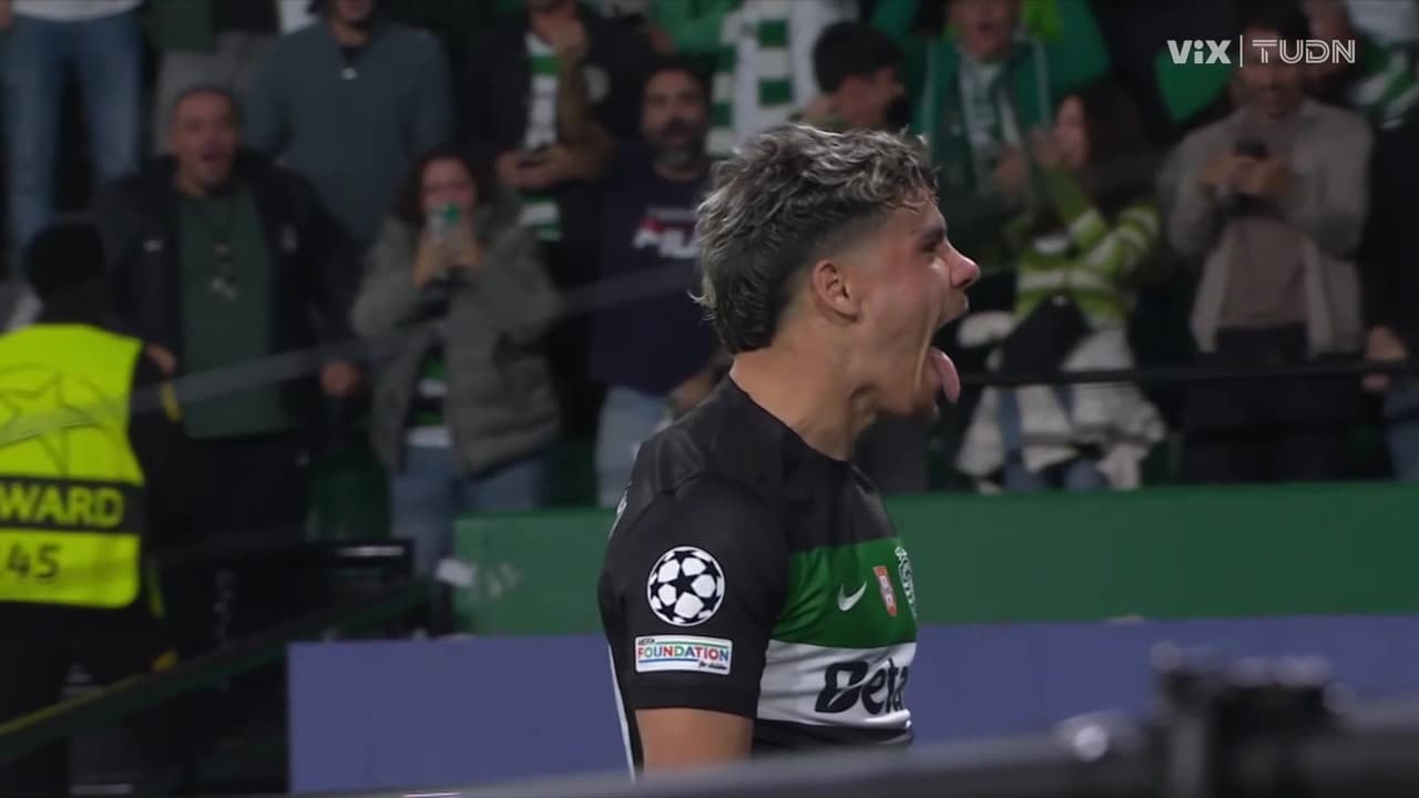 Maxi Araújo dedica a Toluca y Puebla su primer gol en Champions League