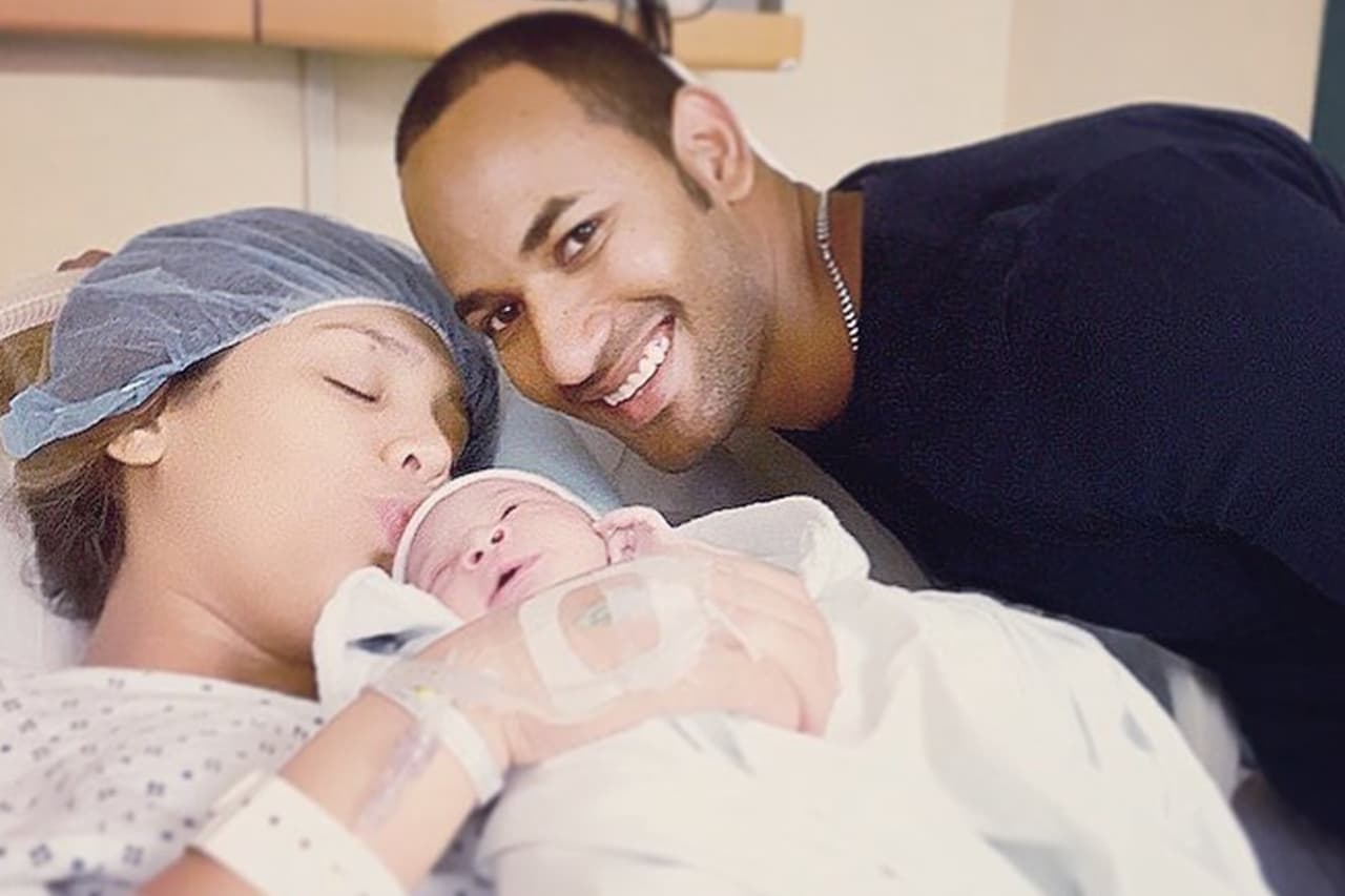 Así anunció Zoila en redes sociales la llegada de su primogénito.