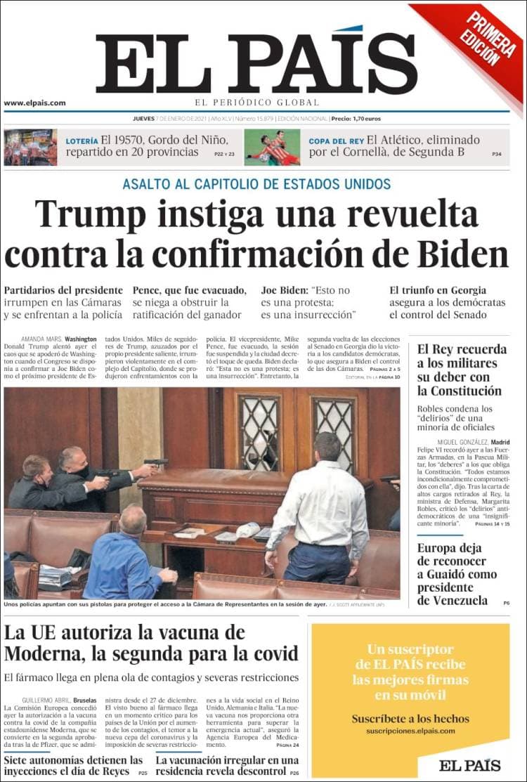 <h3 class="cms-H3-H3">'Trump instiga una revuelta contra la confirmación de Biden'.</h3>
