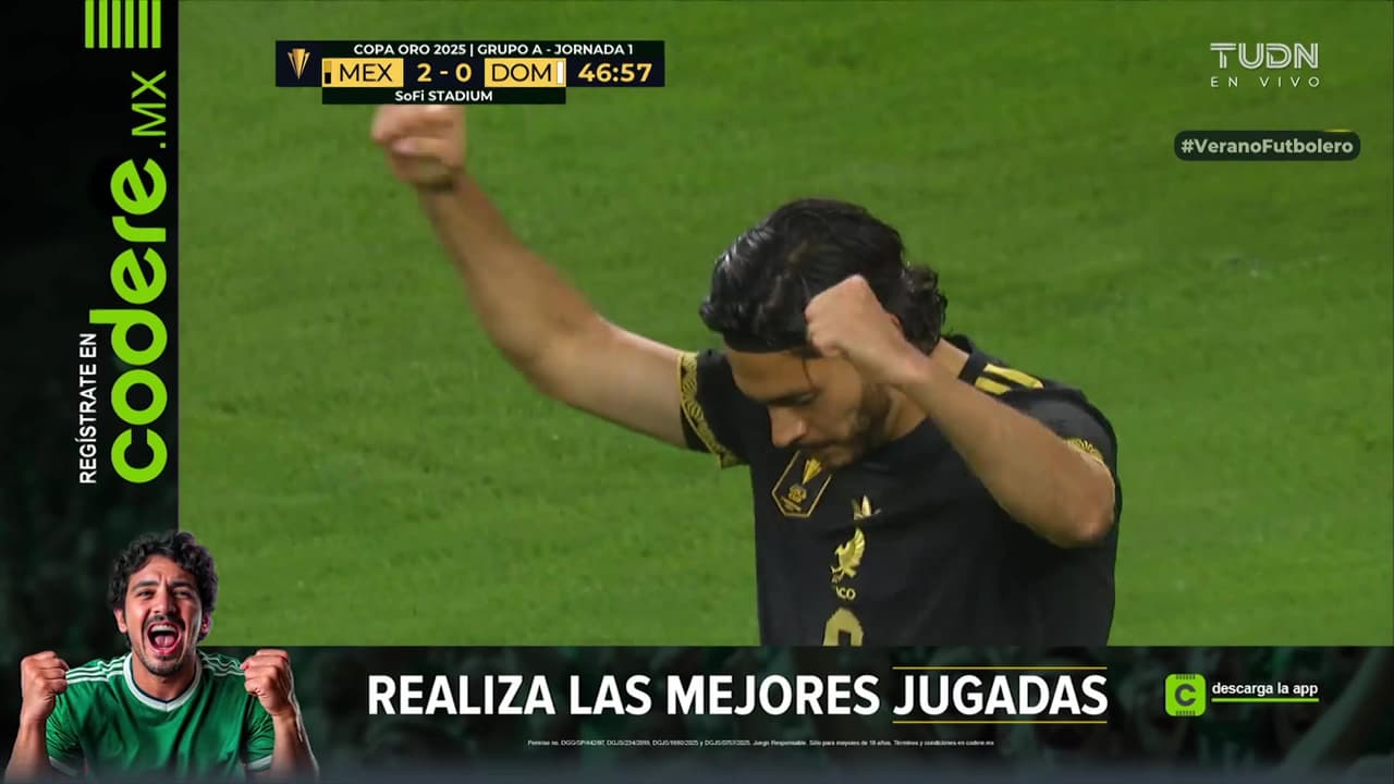 ¡Gol de México! Raúl Jiménez hace el 2-0 con definición de crack