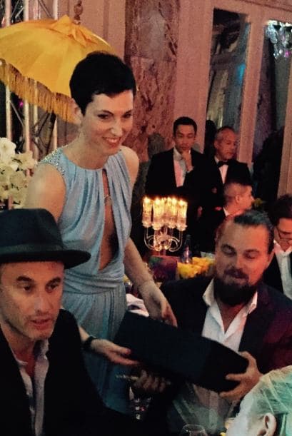 El actor asistió a la subasta benéfica anual de ´Heart Foundation´ que tuvo lugar en la Croisette, Francia.