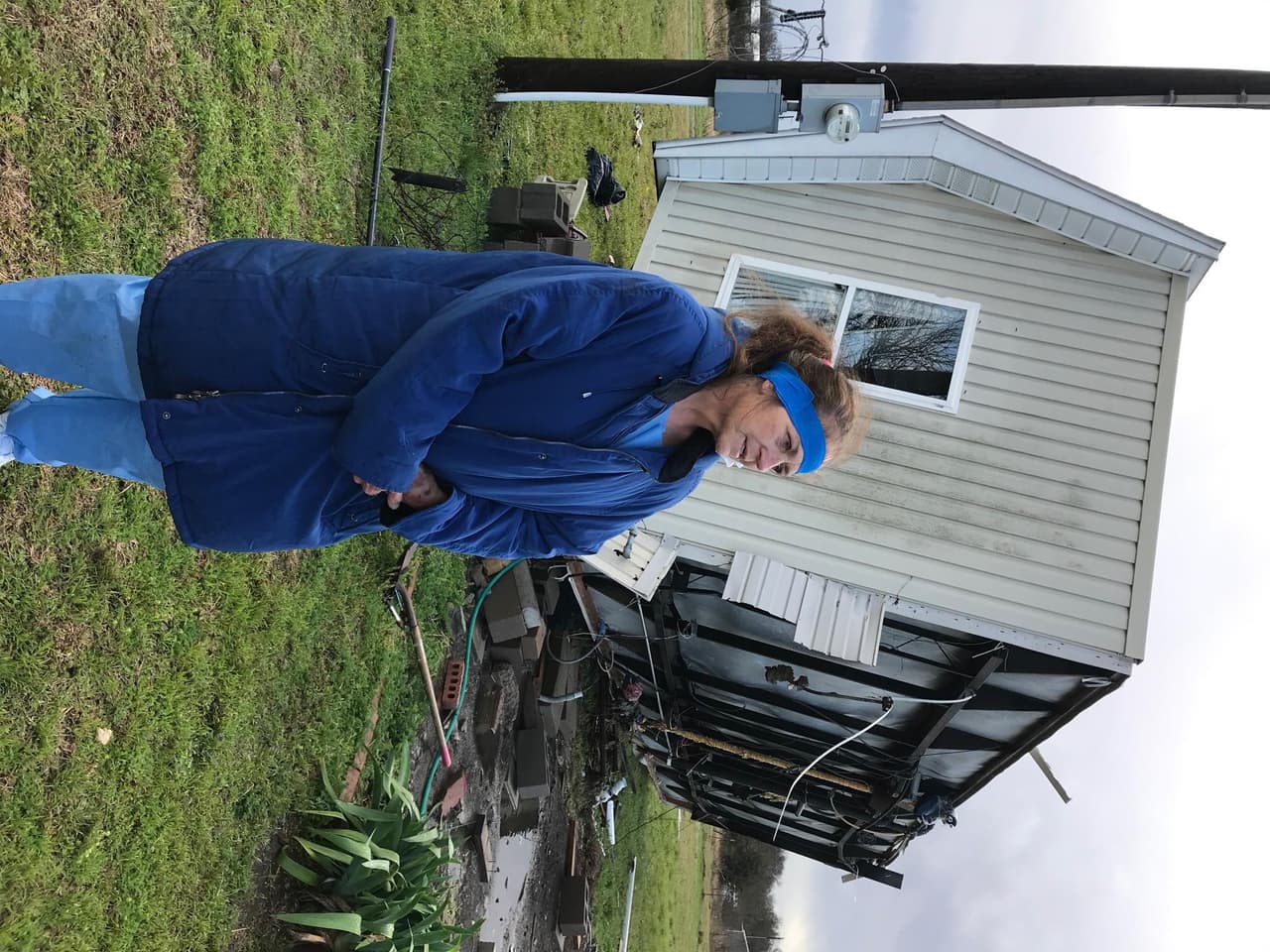 Kim Howell había vivido en esta propiedad en el condado Johnson por 20 años.