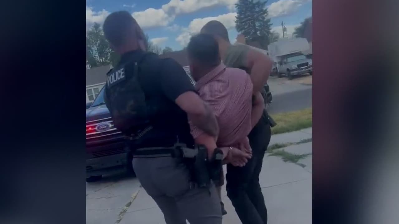 Arresto de padre indocumentado frente a su familia queda grabado en Utah