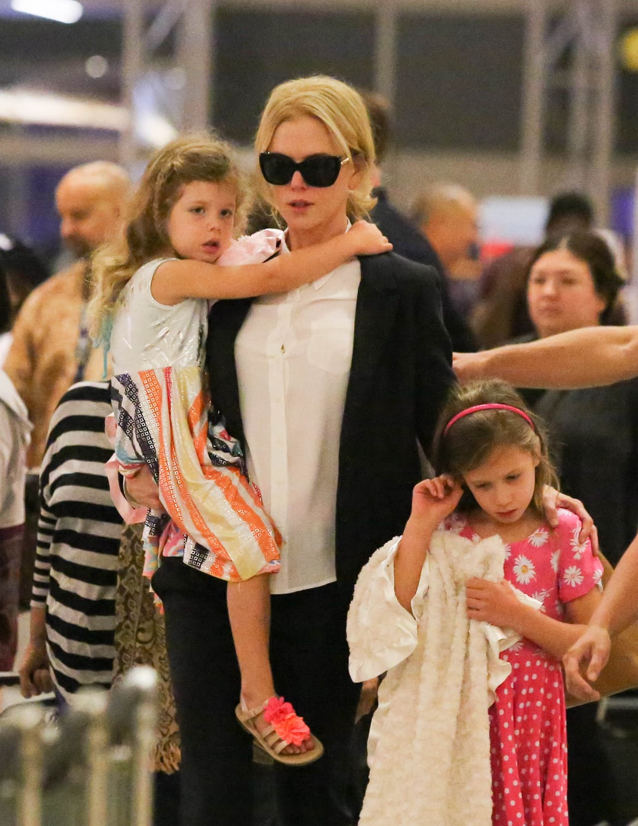 Las dos pequeñas son unas verdaderas princesas, se portaron bastante bien.