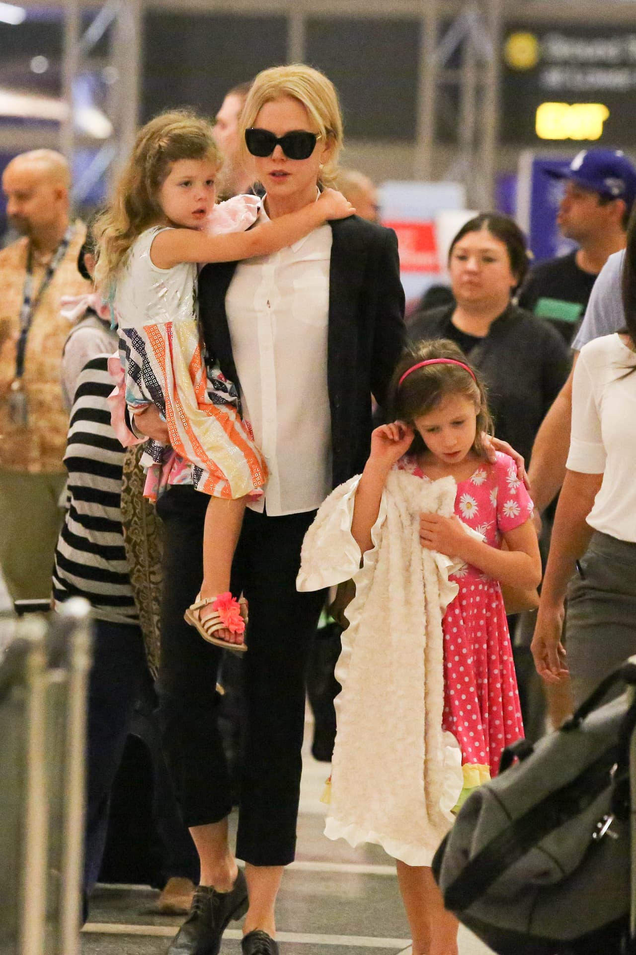 Sunday y Faith son fruto de la relación que la actriz tiene con Keith Urban.