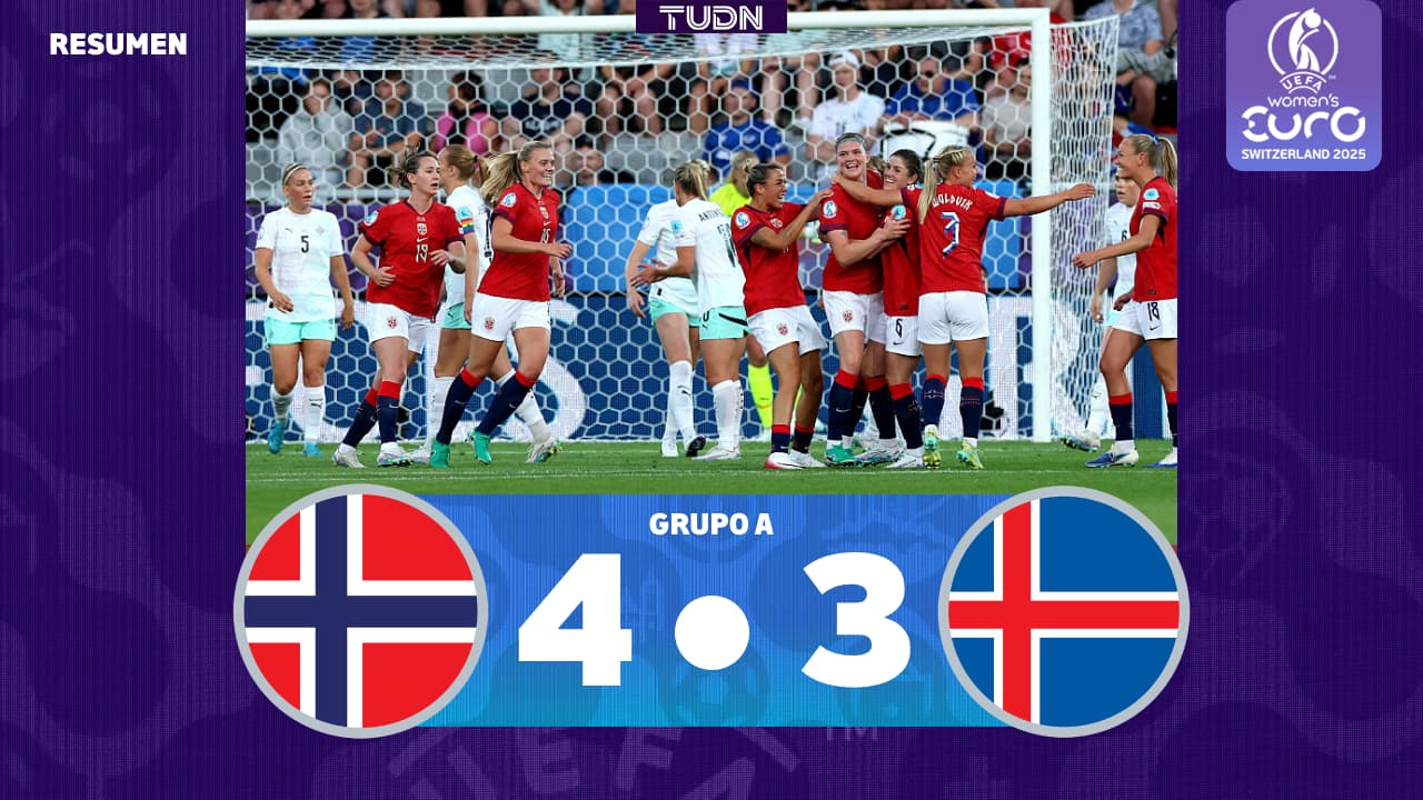 Noruega vence a Islandia y avanza perfecta a los Cuartos de Final