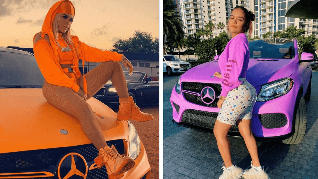 De hecho, no es la primera vez que Karol G acude a este preparador con la intención de cambiar el look de su vehículo, pues antes de adquirir el superdeportivo italiano, en los tiempos de la ‘jeepeta’, Irenko también modificó en múltiples ocasiones el color de su carrocería.