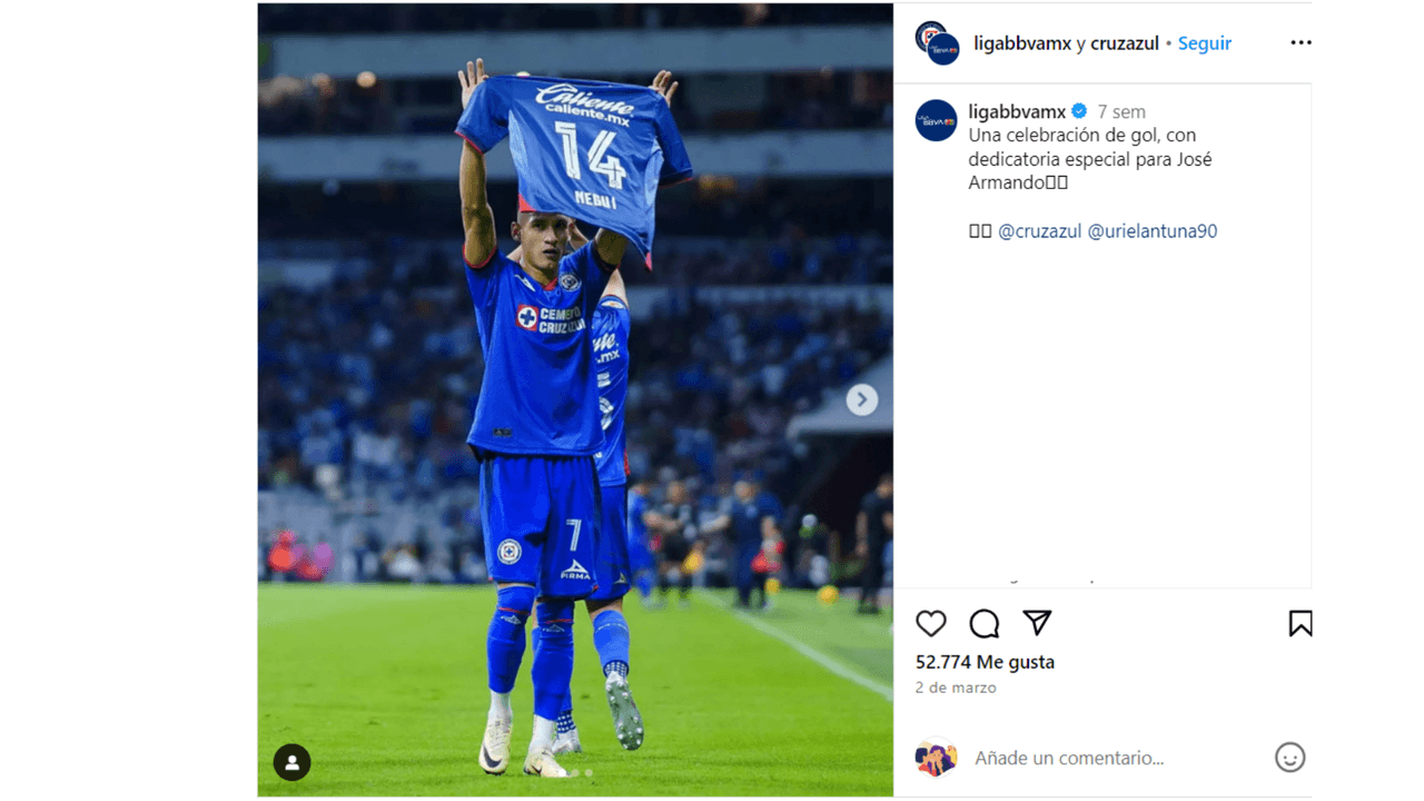 Uriel Antuna dedicó un gol a José Armando, su aficionado con cáncer.