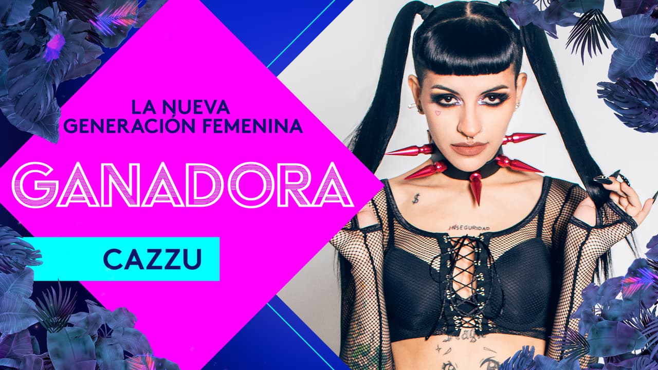 Cazzu es la ganadora por 'La Nueva Generación Femenina'.