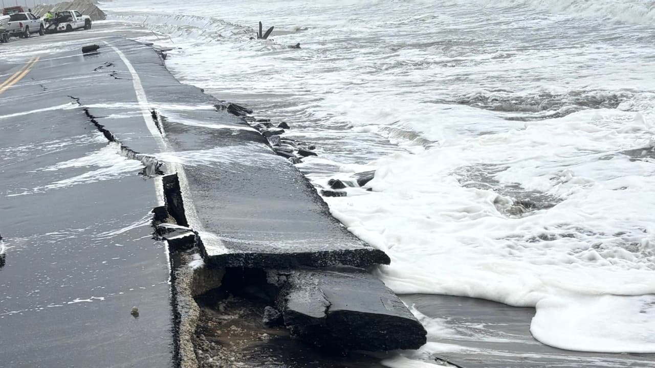 Imágenes muestran el impacto hoy de la tormenta nor'easter; aerolíneas toman medidas para evitar caos en aeropuertos