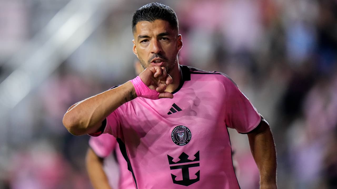 Luis Suárez es el primer jugador del mes para Inter Miami en la MLS