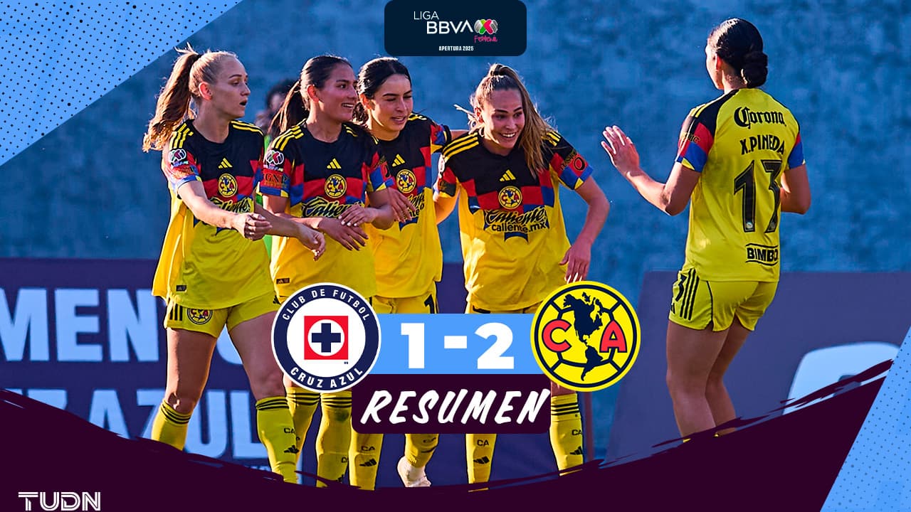 Resumen | Cruz Azul vs. América: Las Águilas remontan en los minutos finales