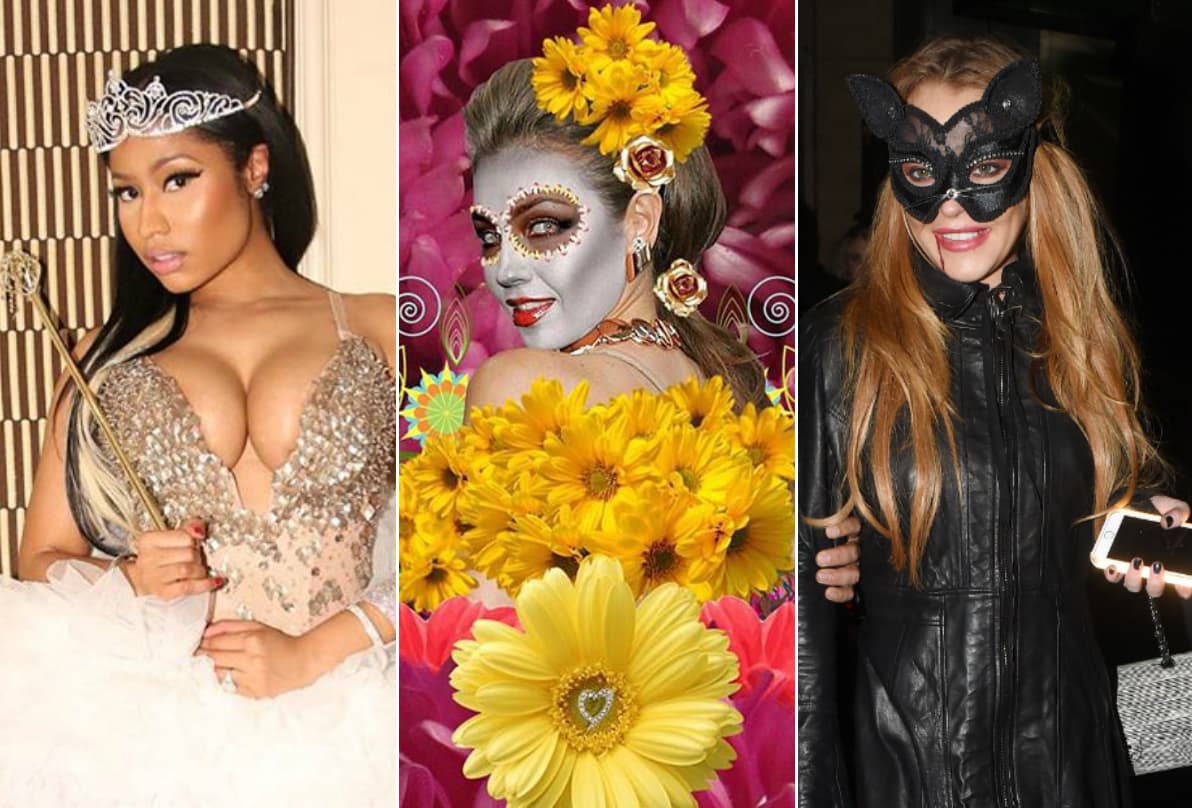 Mira con qué looks saldrán a pedir 'dulce o truco' tus cantantes favoritos.