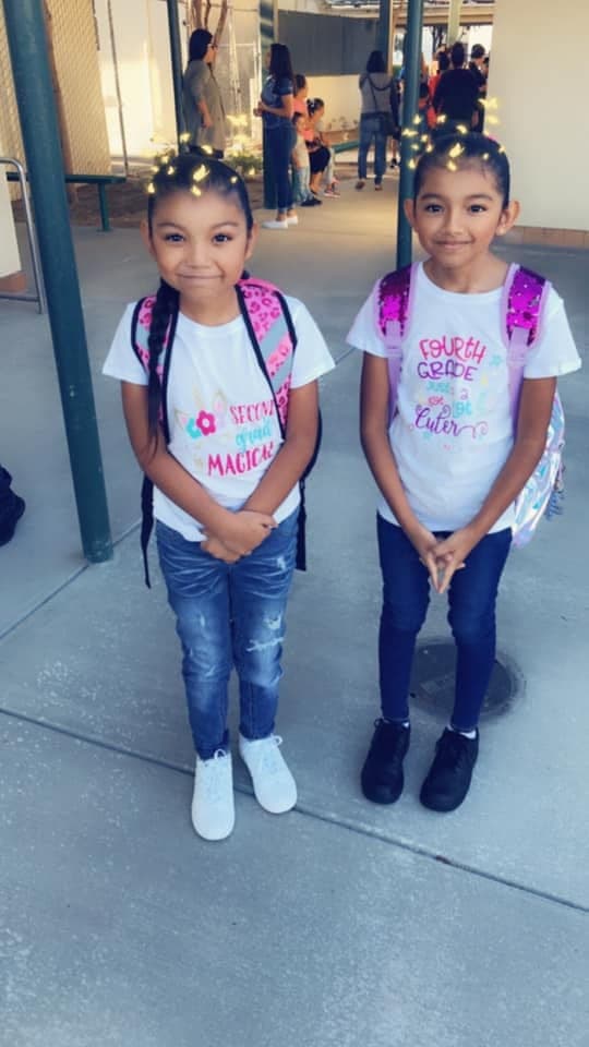 Vuelven a clases las pequenqas de María Soto