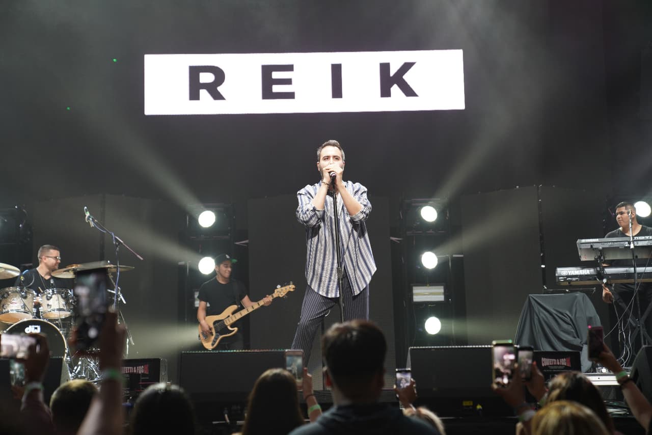 Reik puso su granto de arena para hacer del evento, uno inolvidable.