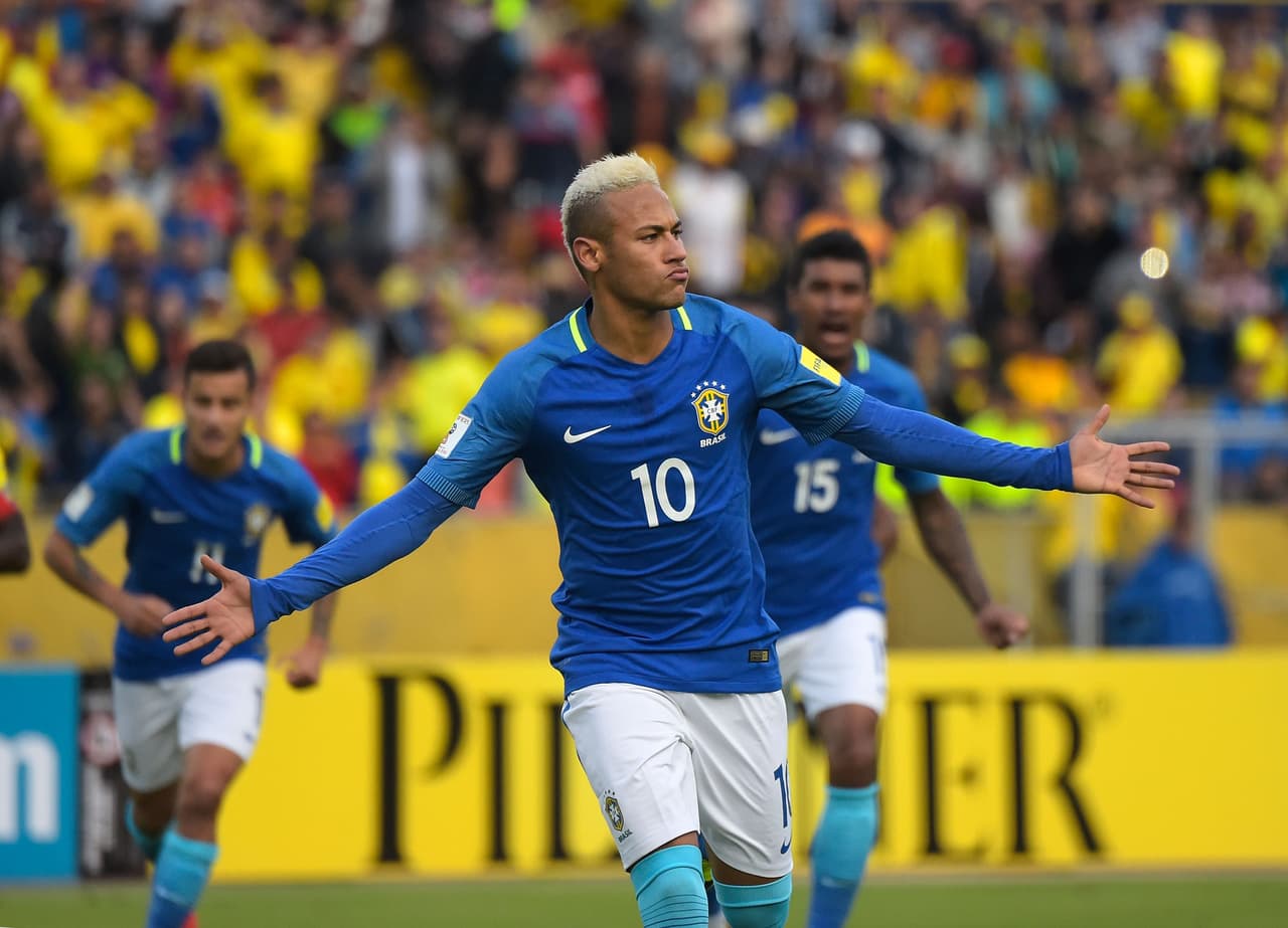 Brasil terminó goleando 3-0 a Ecuador con gran exhibición de Neymar en Quito