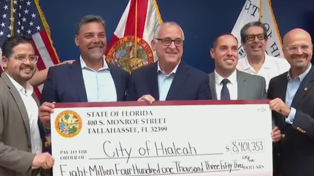 Hialeah recibe $8.4 millones para diferentes proyectos: así se distribuirán los fondos