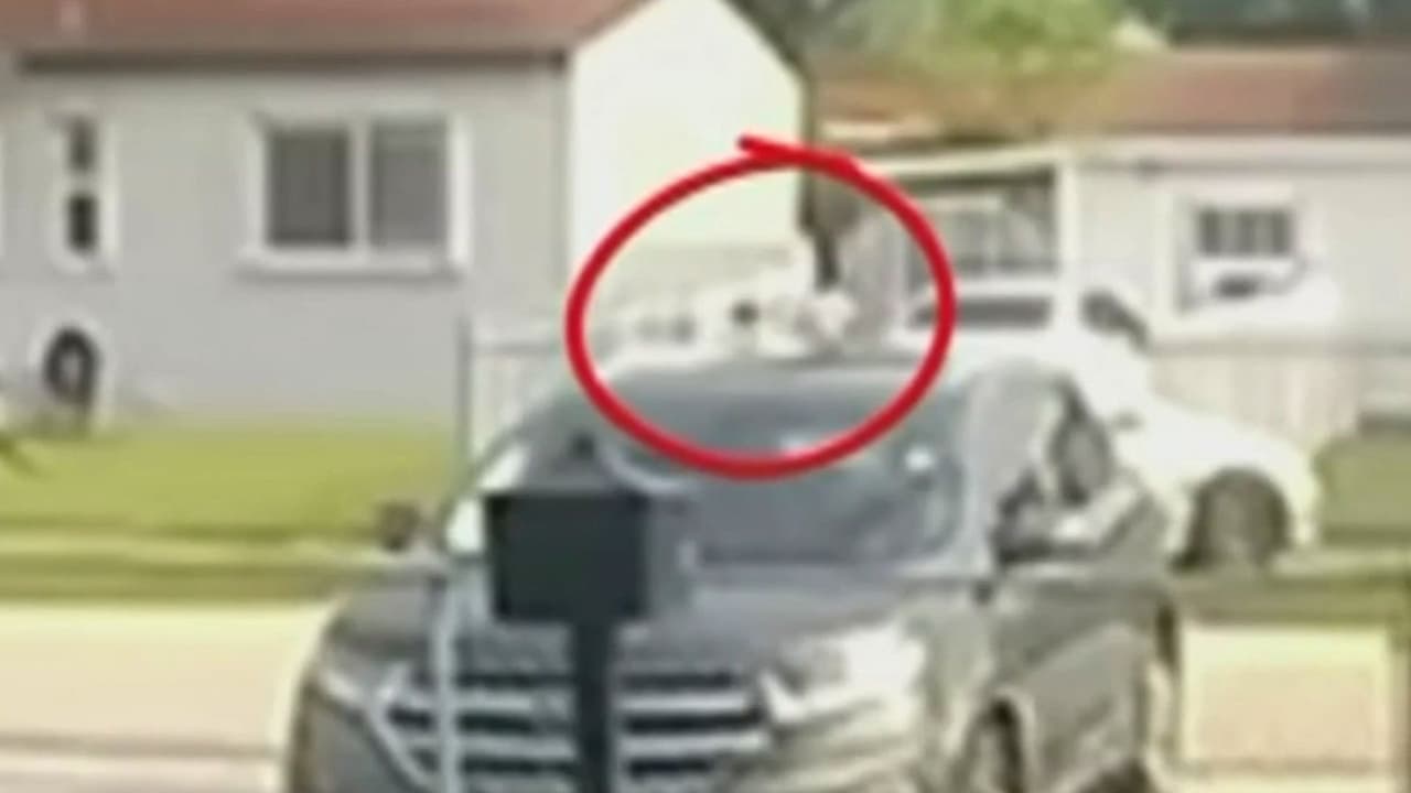 Captan en video a madre que encadenó a su propia hija de 13 años a una reja en Florida