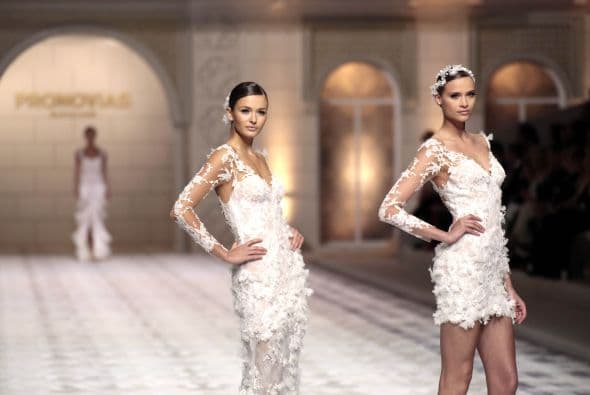 Cortos o largos en el mismo modelo demostraron variedad y modernidad.