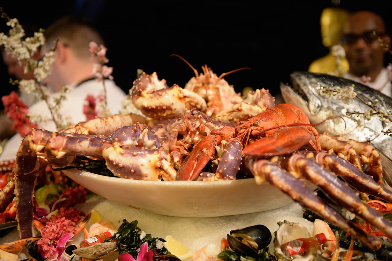Cientos de libras de cangrejos se prepararán para las estrellas.