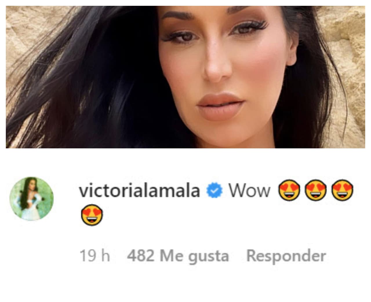 La cantante Victoria 'La Mala' también quedó impresionada con la sorpresa.
<br>
