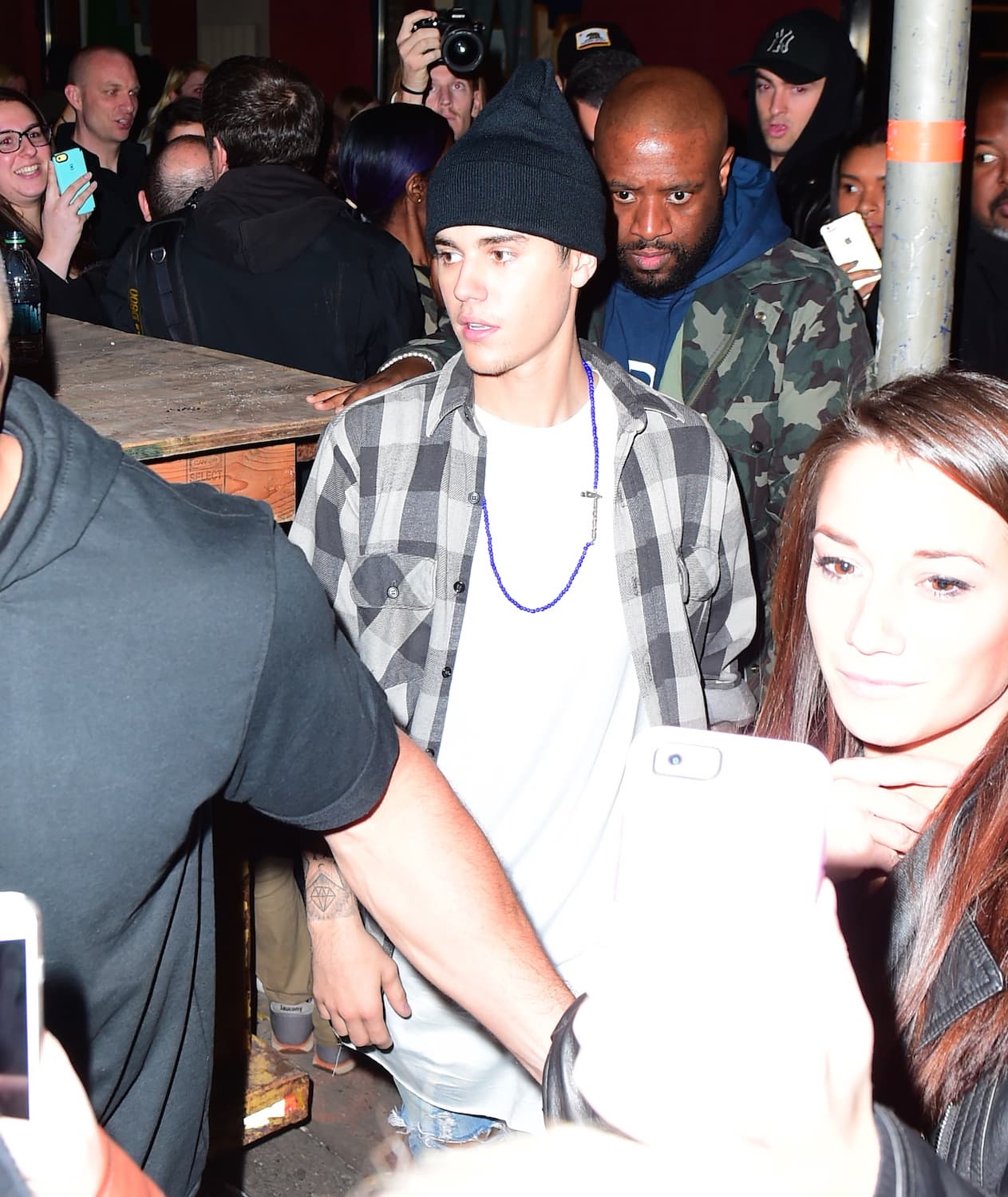 Tampoco hizo berrinche y abandonó un show.