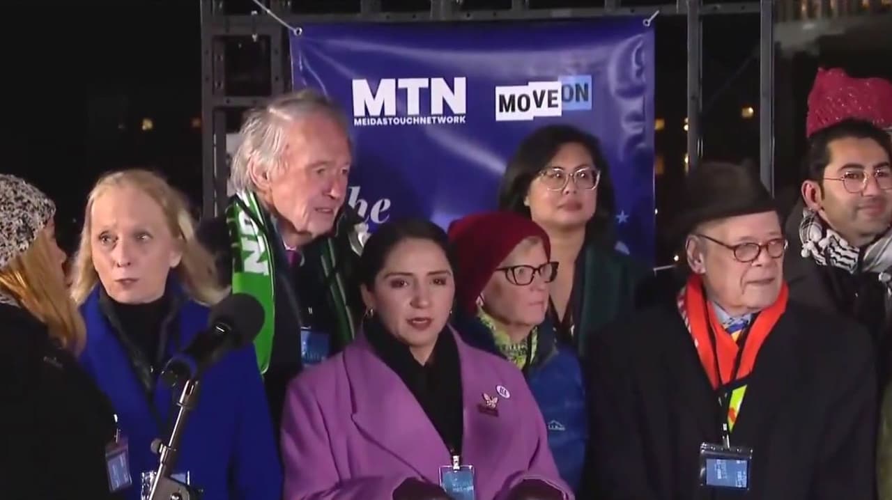 Protestan legisladores demócratas previo al discurso del estado del Unión de Trump