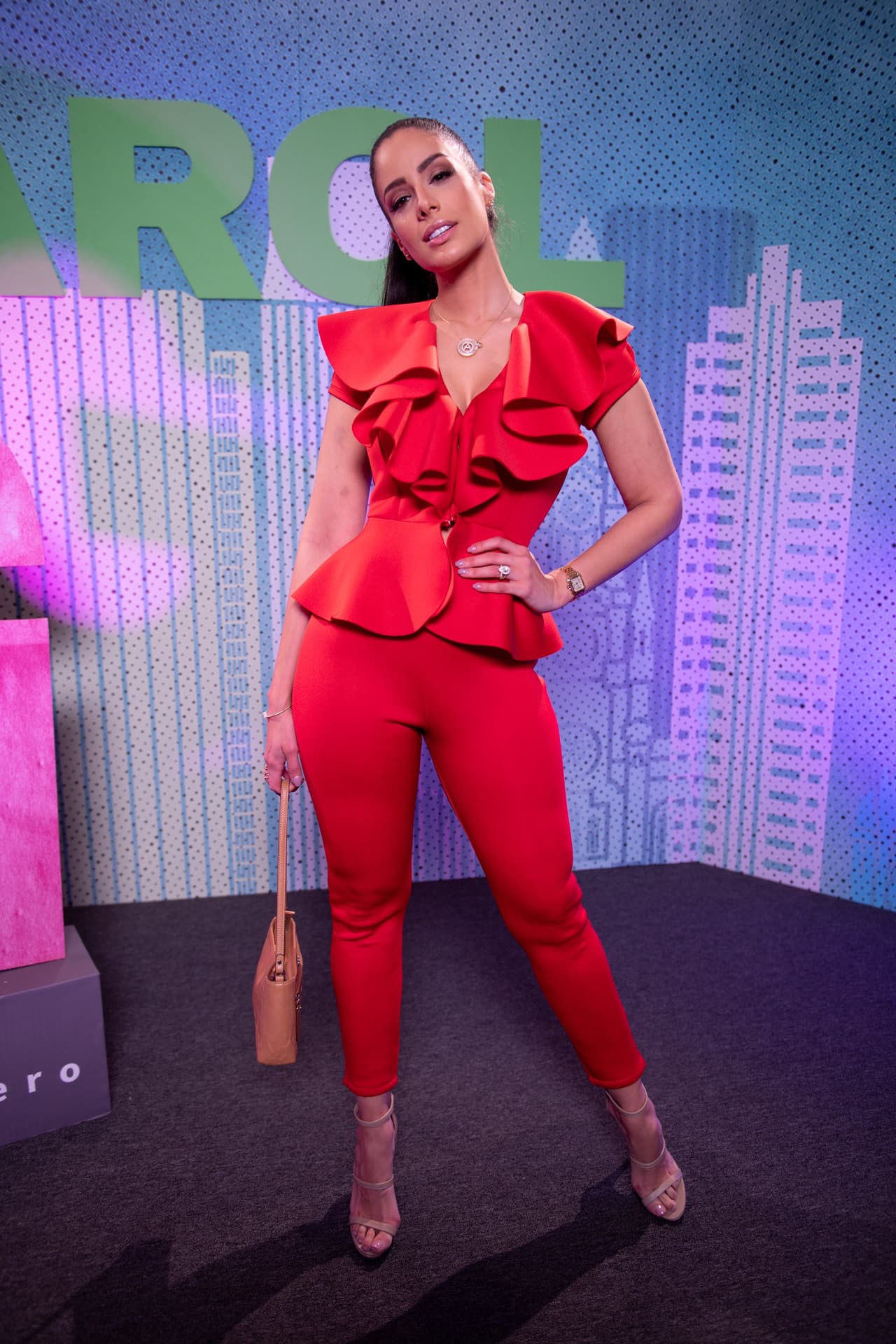 Aleyda Ortiz, conductora de Univision, también asistió.