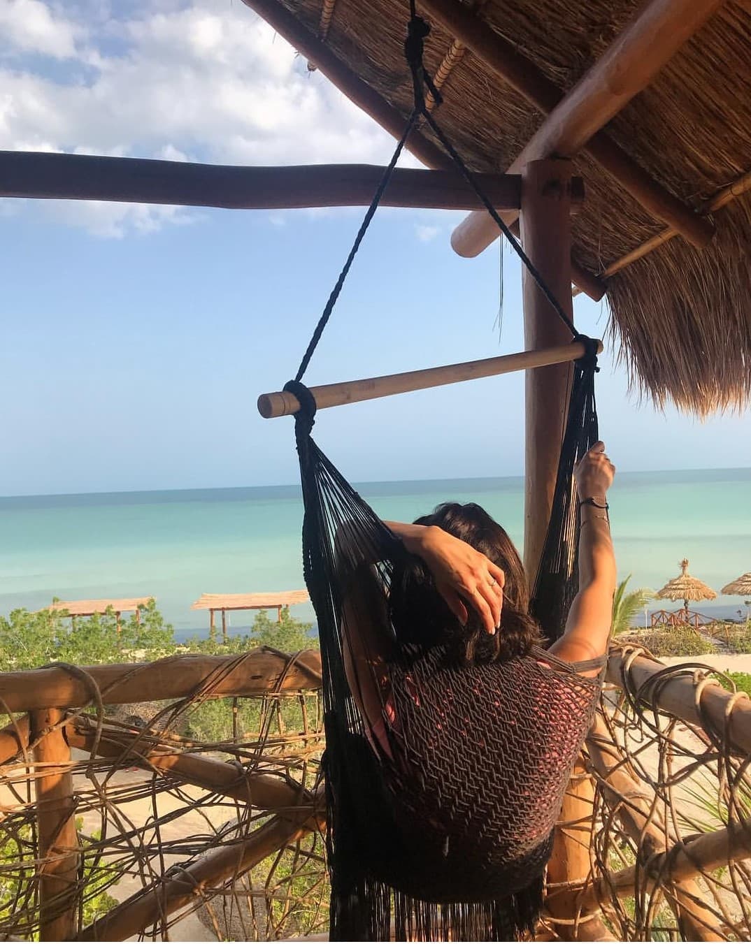 Que mejor que celebrar el Día de la Tierra que estando en comunión con ella, este es el caso de Karla Martínez que se encuentra en estas vacaciones de primavera en la isla Holbox de Quintana Roo, México.
<br>
