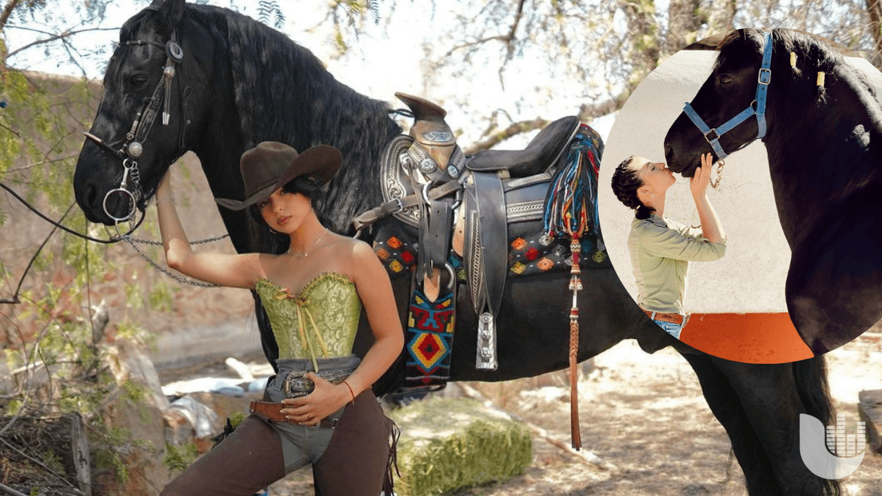 Ángela Aguilar y su amor por los caballos, el mejor regalo que heredó de su abuelo