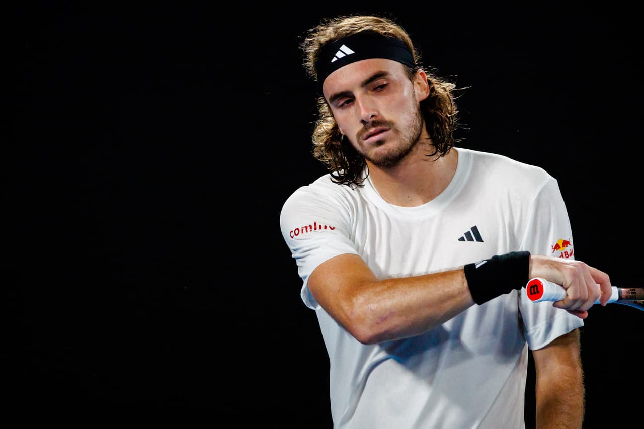 Stéfanos Tsitsipás no jugará el Abierto Mexicano por lesión