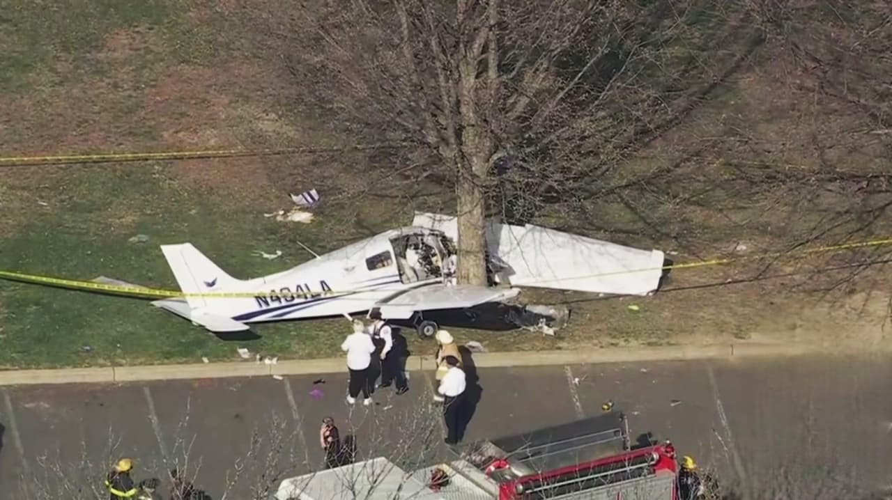 Agente de policía fuera de servicio entre los heridos en accidente de avioneta en Filadelfia