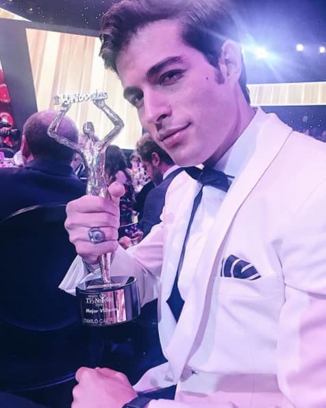 Su interpretación le dio un Premio TVyNovelas 2018 por Mejor villano.