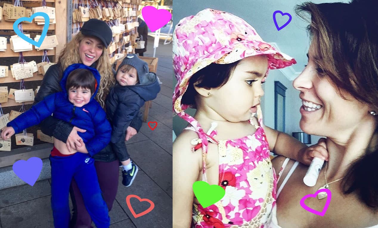 Cute, cute, cute! Estas celebs aman presumir a sus bebés.