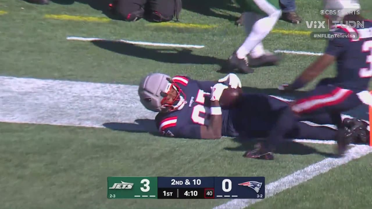 ¡Bombazo y touchdown de Patriots! Maye conecta con Doubs