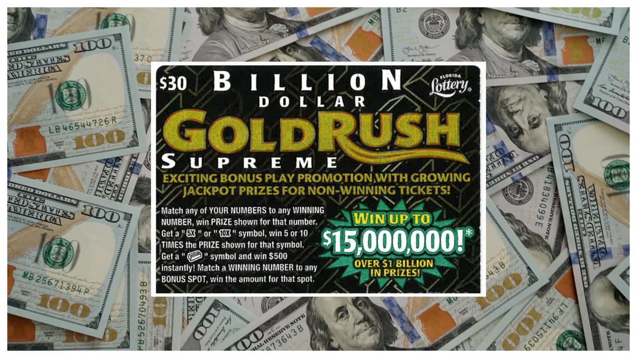 Hombre de Florida va a un Wawa y se convierte en millonario con el raspadito de la Lotería