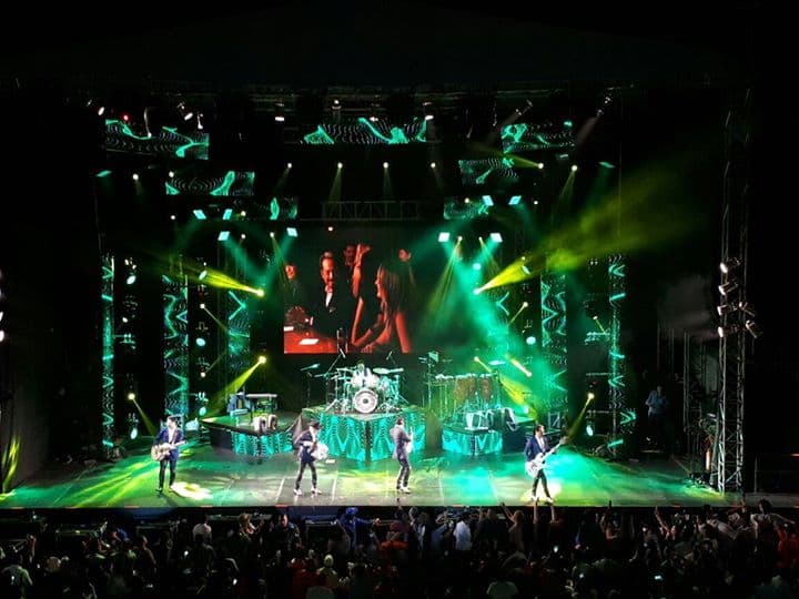 Los llamados 'Jefes de jefes', llevaron toda su producción y el show, que duró cerca de tres horas, fue todo un éxito.