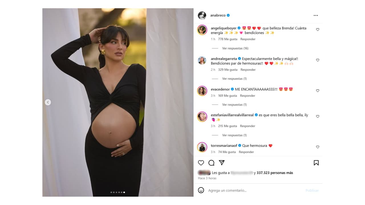 La actriz se convertirá en mamá de una niña arcoíris.