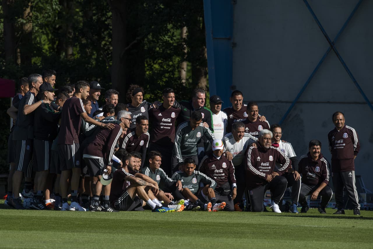 México tuvo una nueva jornada de práctica en Copenhague para su amistoso contra Dinamarca, previo al Mundial de Rusia 2018.