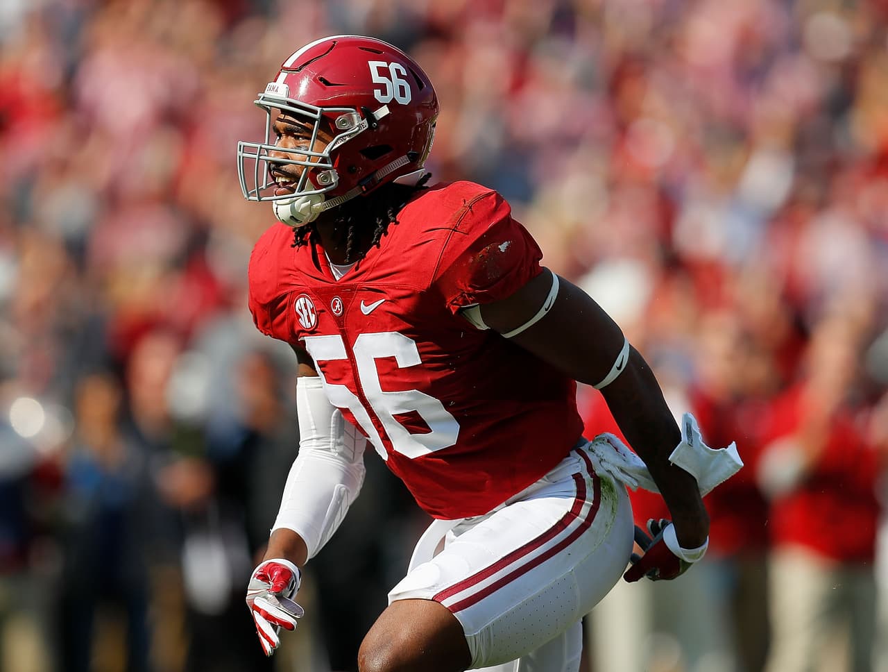 # 47 
<b>TIM WILLIAMS</b> – LB | 
<i>Alabama</i>