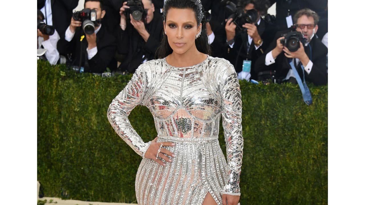 Kim Kardashian y su vestido de la Met Gala de 2016
