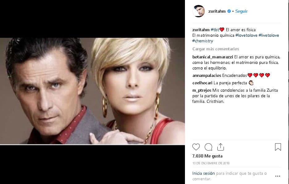 Su amor fue tan grande y único que el secreto de su enfermedad nunca fue ventilado a los medios de comunicación y Humberto Zurita esperó dos días para hacer público su fallecimiento.