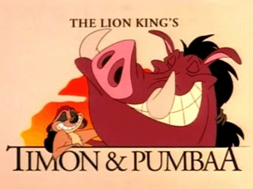 En 1994 la película 'El rey león' fue un rotundo éxito a nivel mundial, los personajes 'Timón' y 'Pumba' causaron sensación entre los niños, por eso Disney decidió producirles su propia serie animada en 1995.