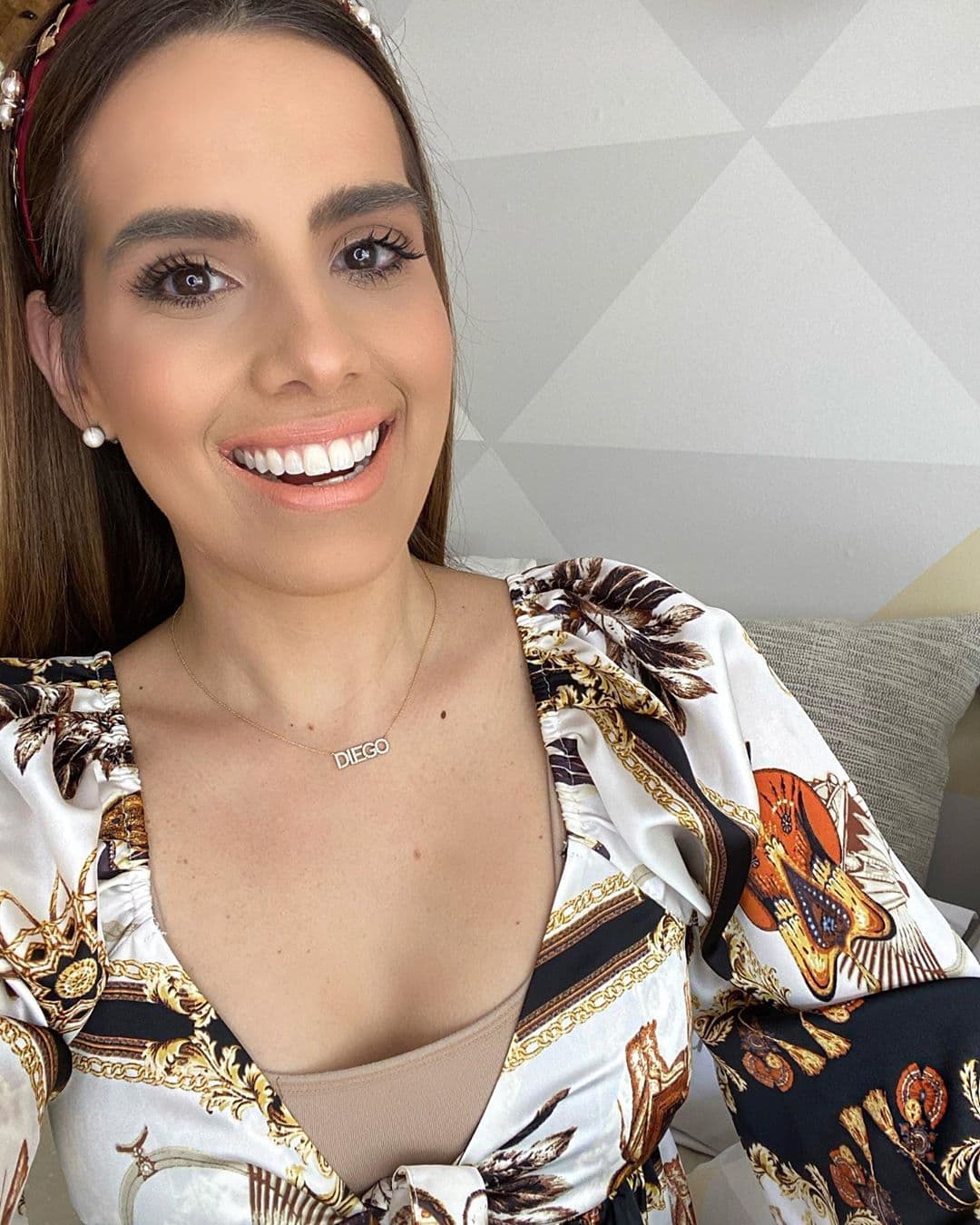 Nos queda claro que nuestra Andrea Chediak luce radiante siempre, pero especialmente desde que se convirtió en mamá.