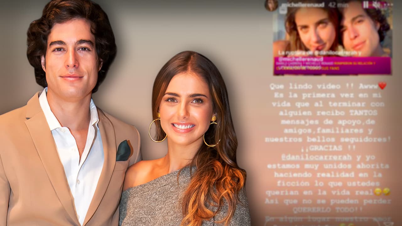 El video que conmueve a Michelle Renaud después de su ruptura con Danilo Carrera
