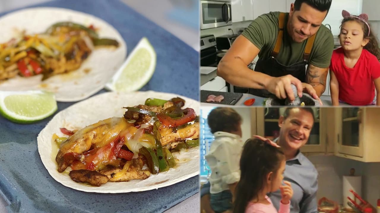 Nuestro chef compartió con Alan y familia una deliciosa 
<a href="https://www.univision.com/shows/despierta-america/en-tiempo-record-alan-cocino-con-su-esposa-e-hijos-esta-riquisima-receta-de-fajitas-de-pollo-del-chef-yisus-video">receta de fajitas</a>, con la que nos chupamos los dedos.